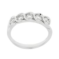 Anneau Golay Femme in Or blanc Diamante 0.25 Ct AIM455 - AIM455